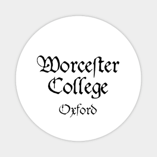 Oxford Worcester College Medieval University Magnet